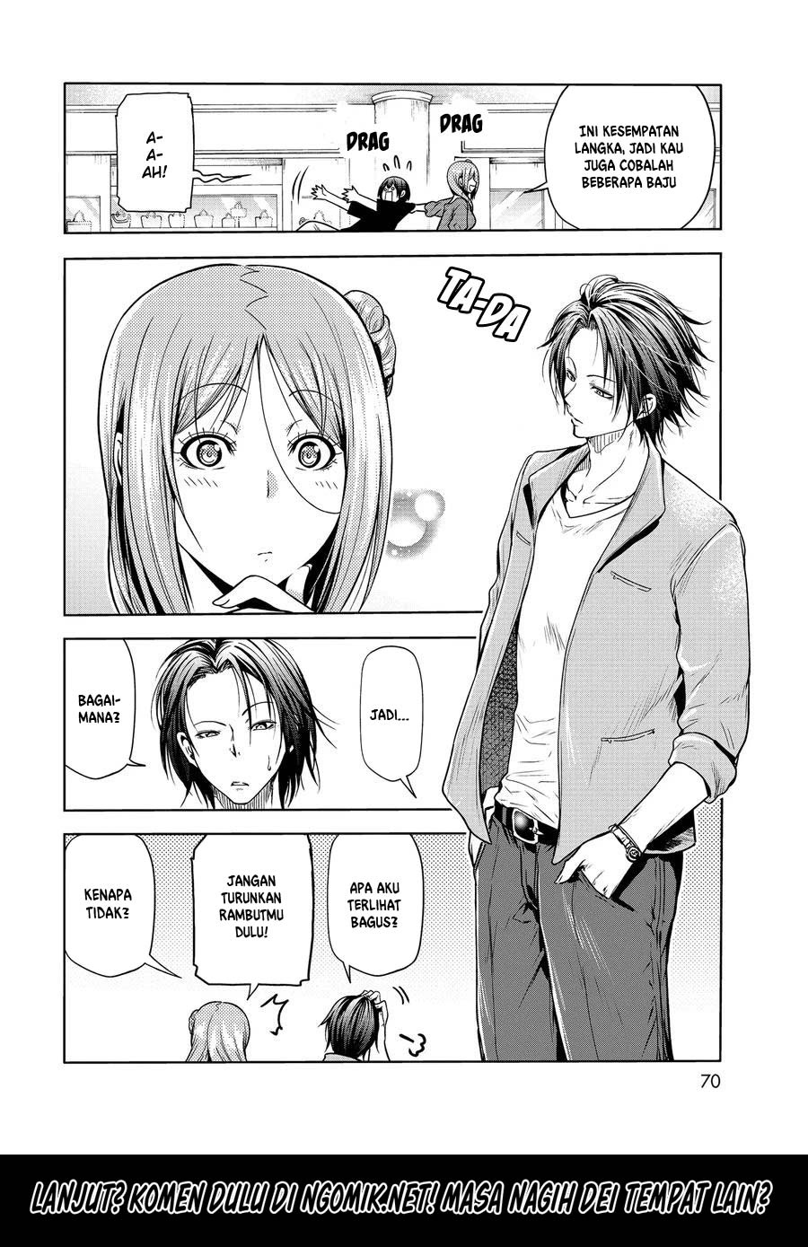 Grand Blue Chapter 69.2 - Halaman 5
