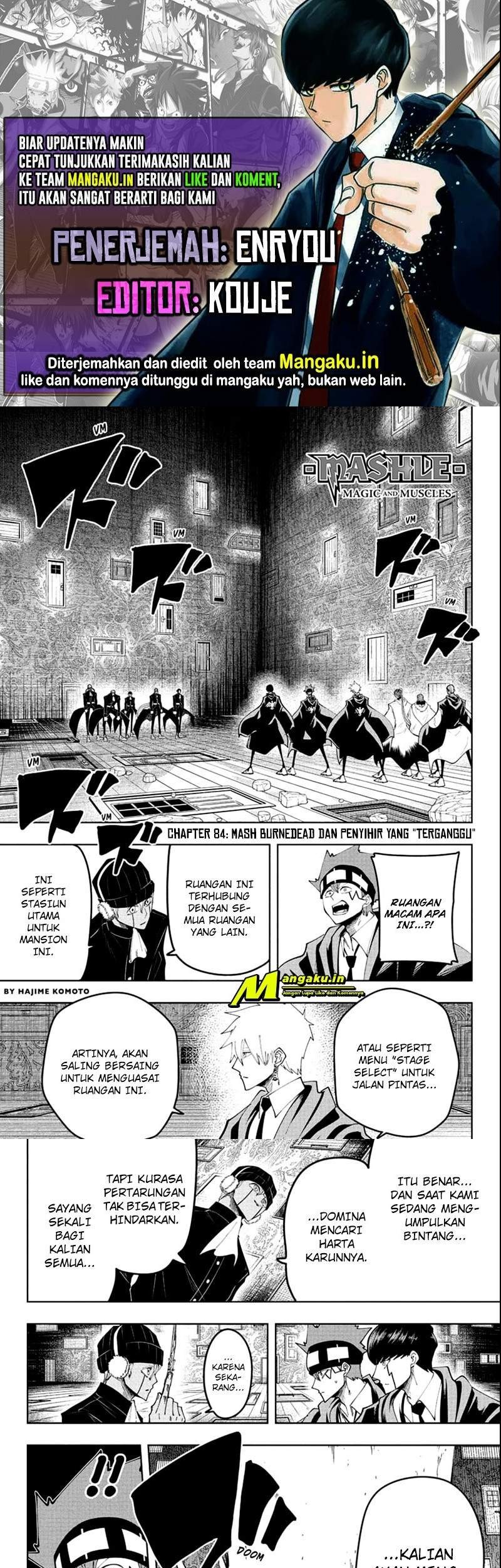 Komik Mashle: Magic and Muscles Chapter 84 gambar 1
