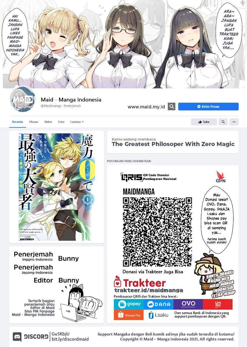 Manga The Greatest Philosoper With Zero Magic Chapter 1 gambar 2