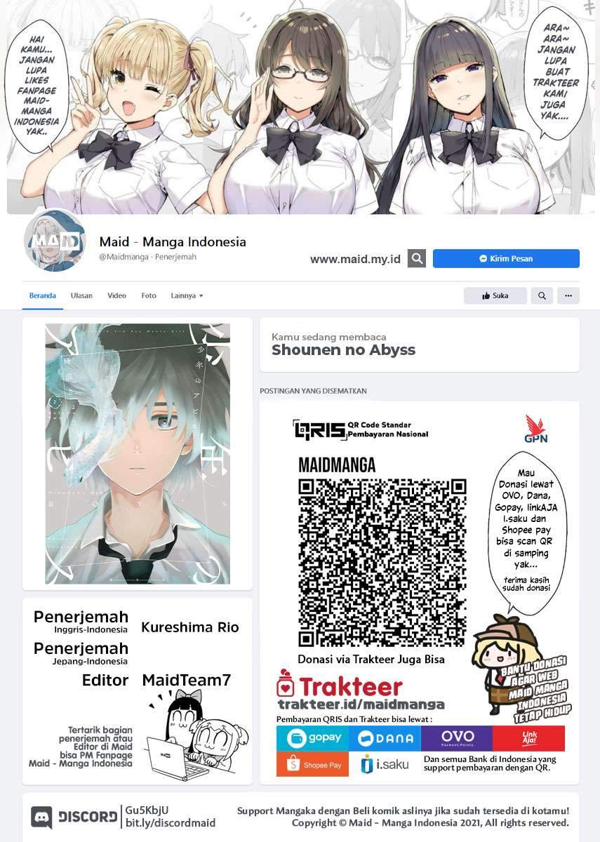 Manga Shounen no Abyss Chapter 21 gambar 2