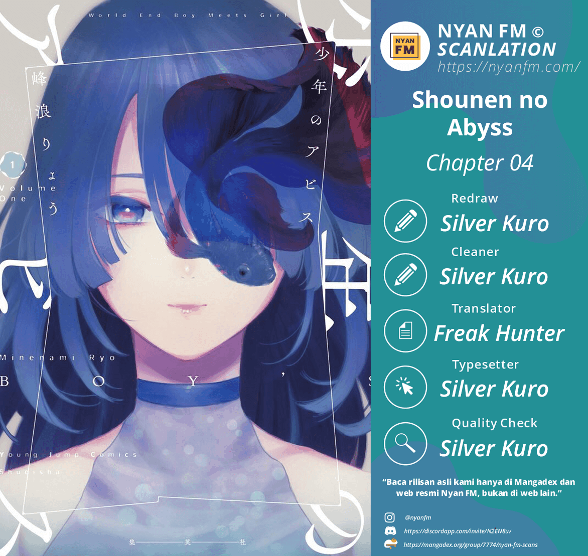 Komik Shounen no Abyss Chapter 4 gambar 1