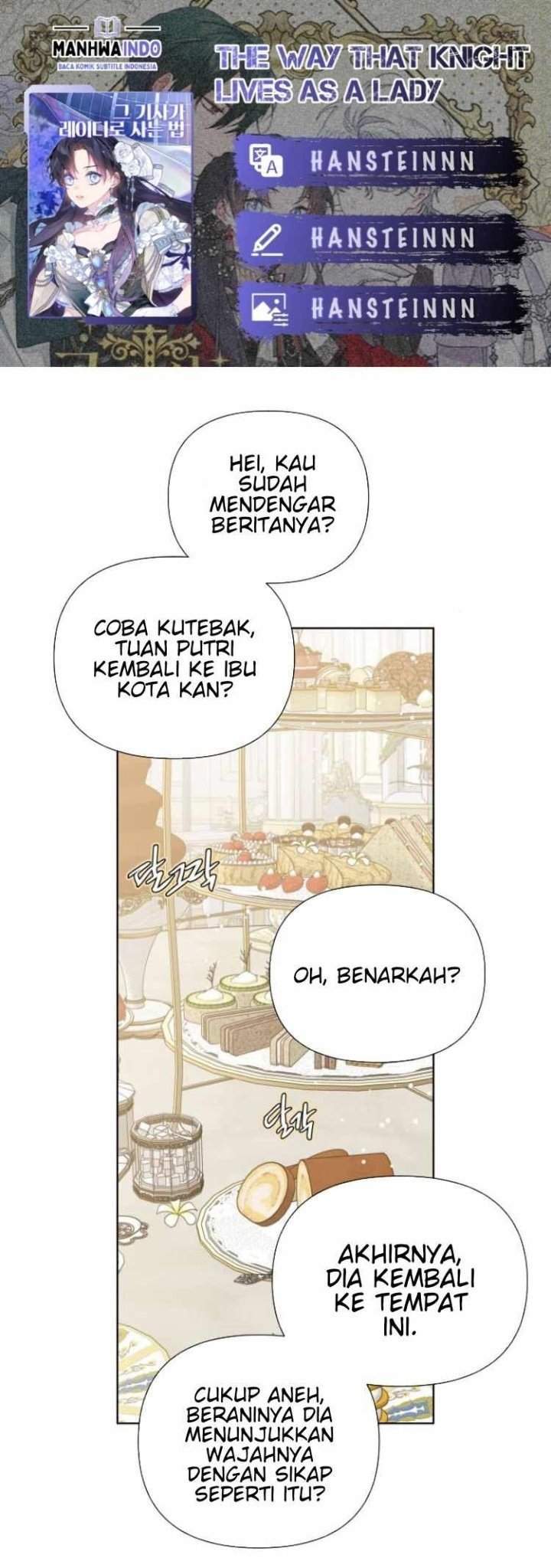 Komik The Way That Knight Lives As a Lady Chapter 41 gambar 1