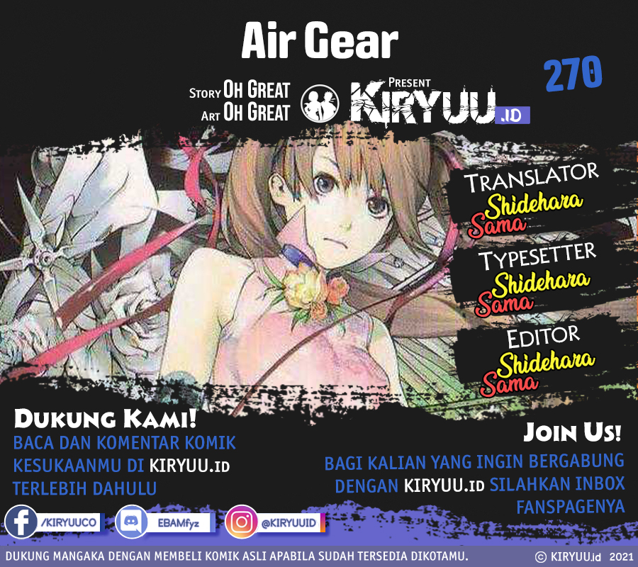 Air Gear Chapter 270 - Halaman 3