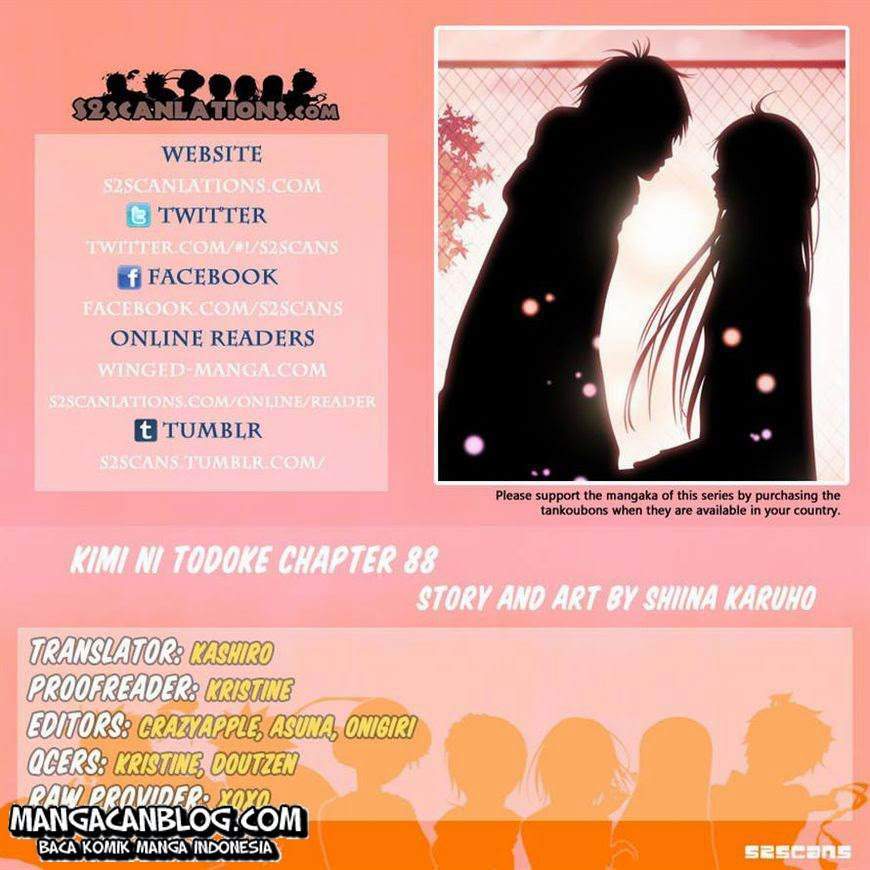 Komik Kimi ni Todoke Chapter 88 gambar 1