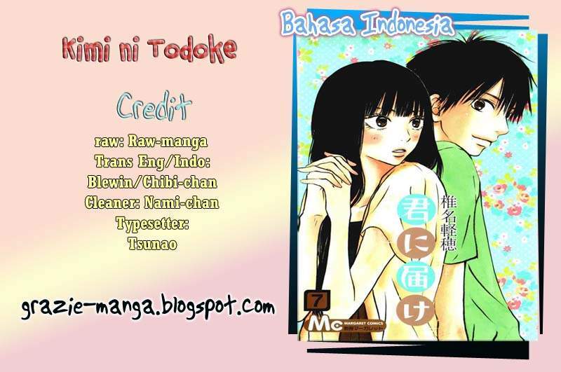 Komik Kimi ni Todoke Chapter 26 gambar 1