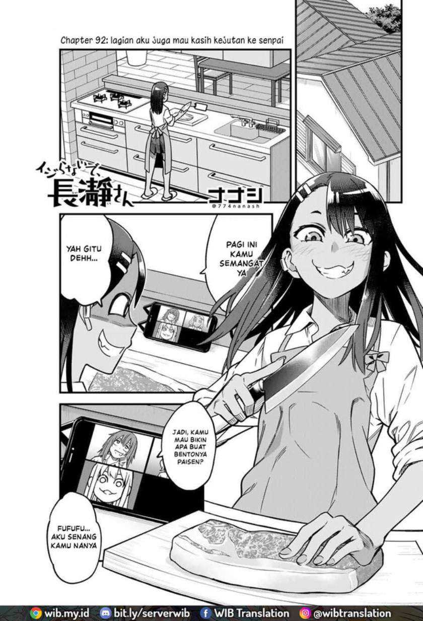 Manga Ijiranaide, Nagatoro-san Chapter 92 gambar 2