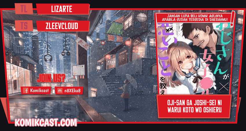 Komik Oji-san ga Joshi●sei ni Warui Koto wo Oshieru hanashi Chapter 22 gambar 1