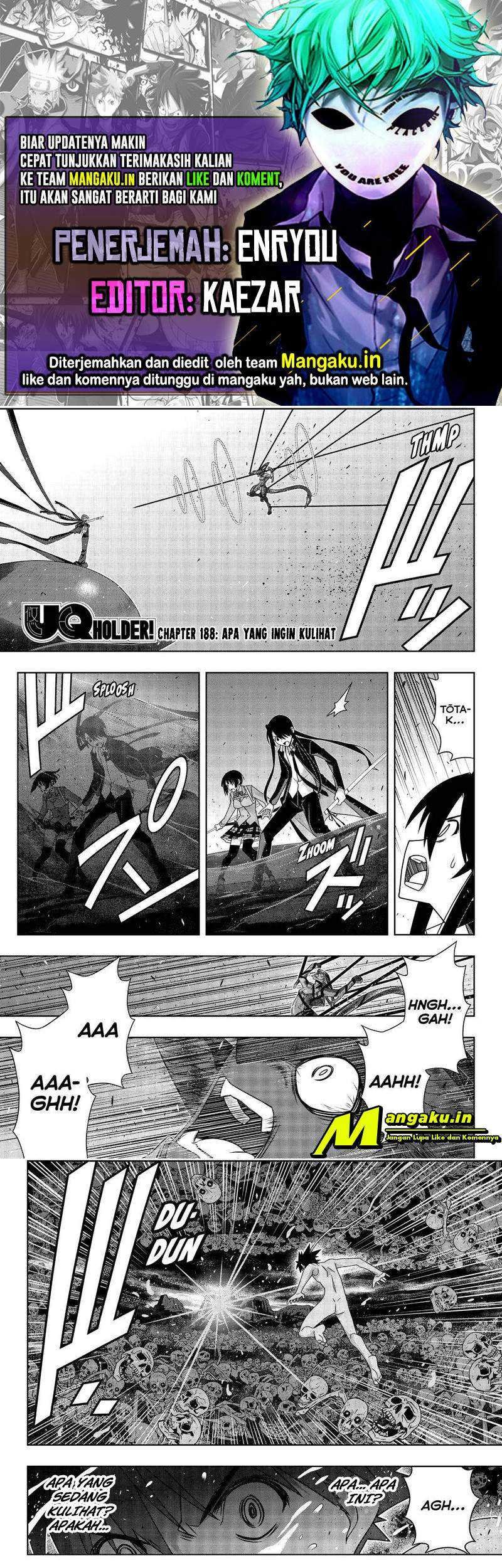 Komik UQ Holder! Chapter 188 gambar 1