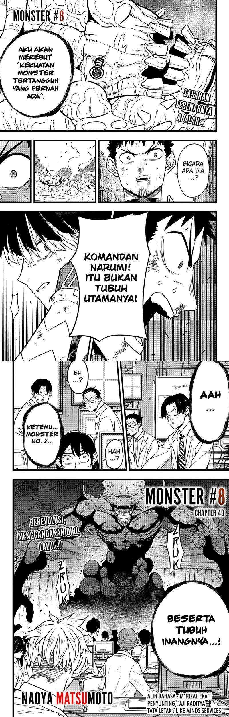 Komik 8Kaijuu Chapter 49 gambar 1