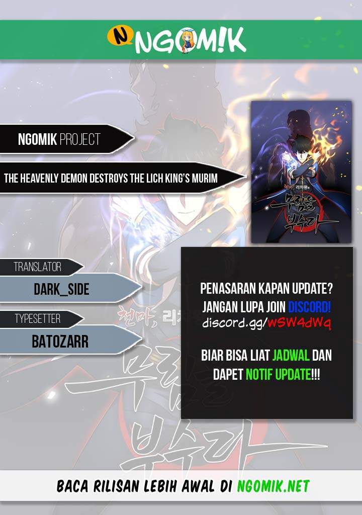 Komik The Heavenly Demon Destroys the Lich King’s Murim Chapter 15 gambar 1