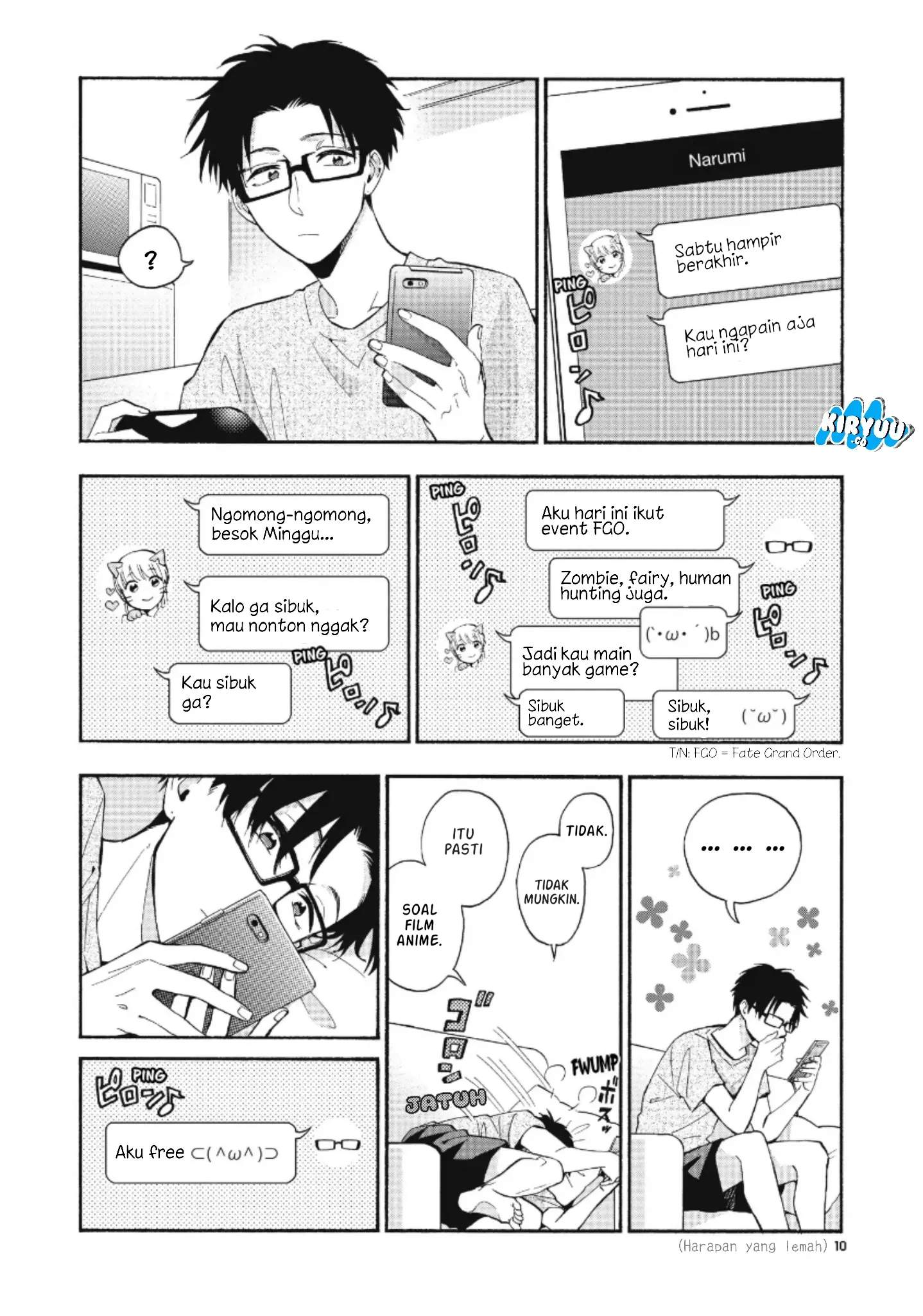 Wotaku ni Koi wa Muzukashii Chapter 32 - Halaman 4