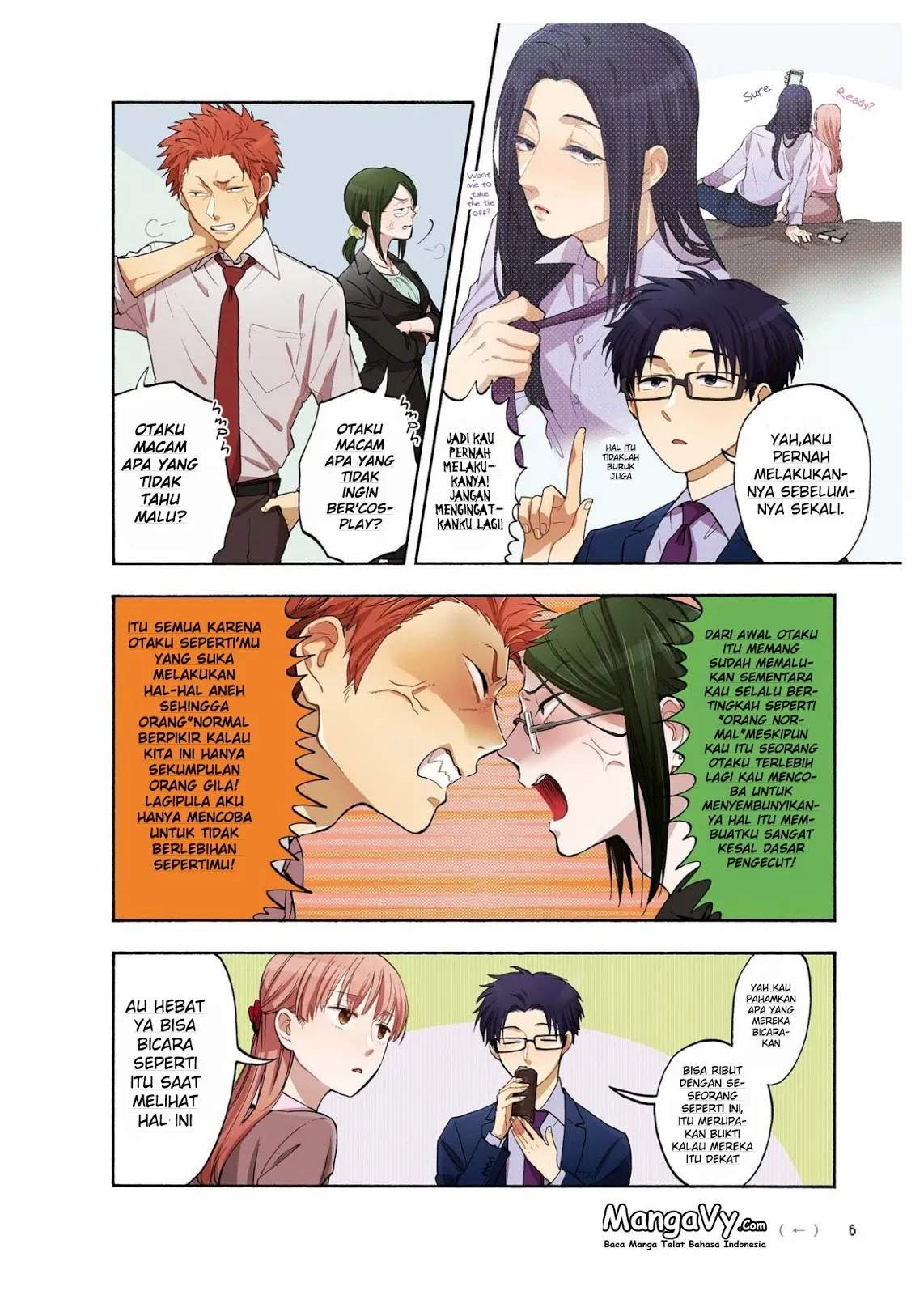Wotaku ni Koi wa Muzukashii Chapter 06 - Halaman 8