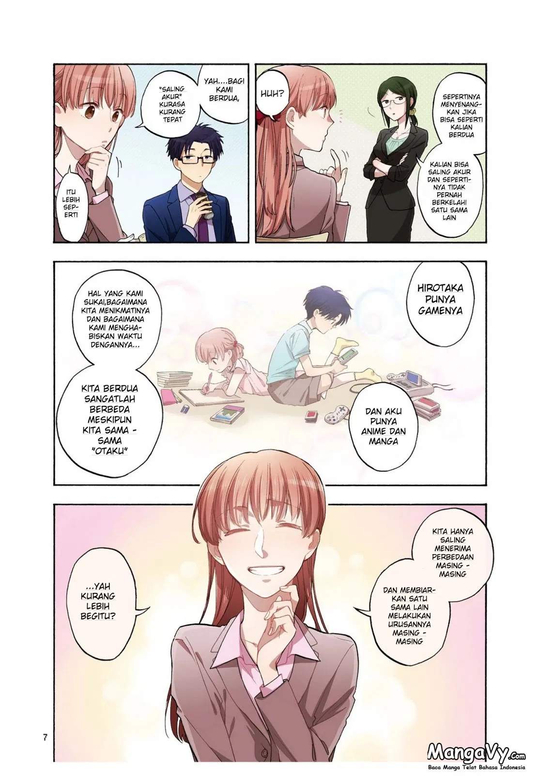 Wotaku ni Koi wa Muzukashii Chapter 06 - Halaman 9