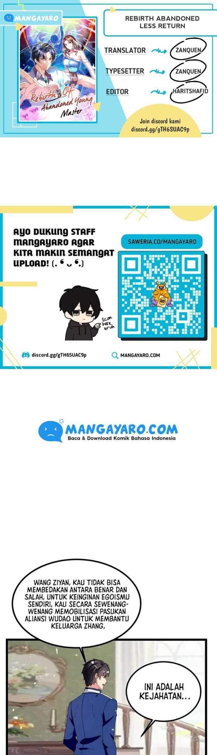Komik Rebirth Abandoned Less Return Chapter 228 gambar 1