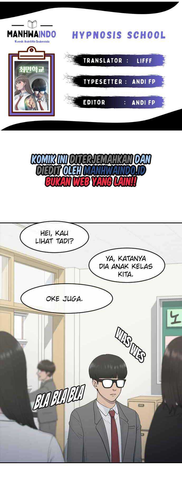 Komik Hypnosis School Chapter 11 gambar 1