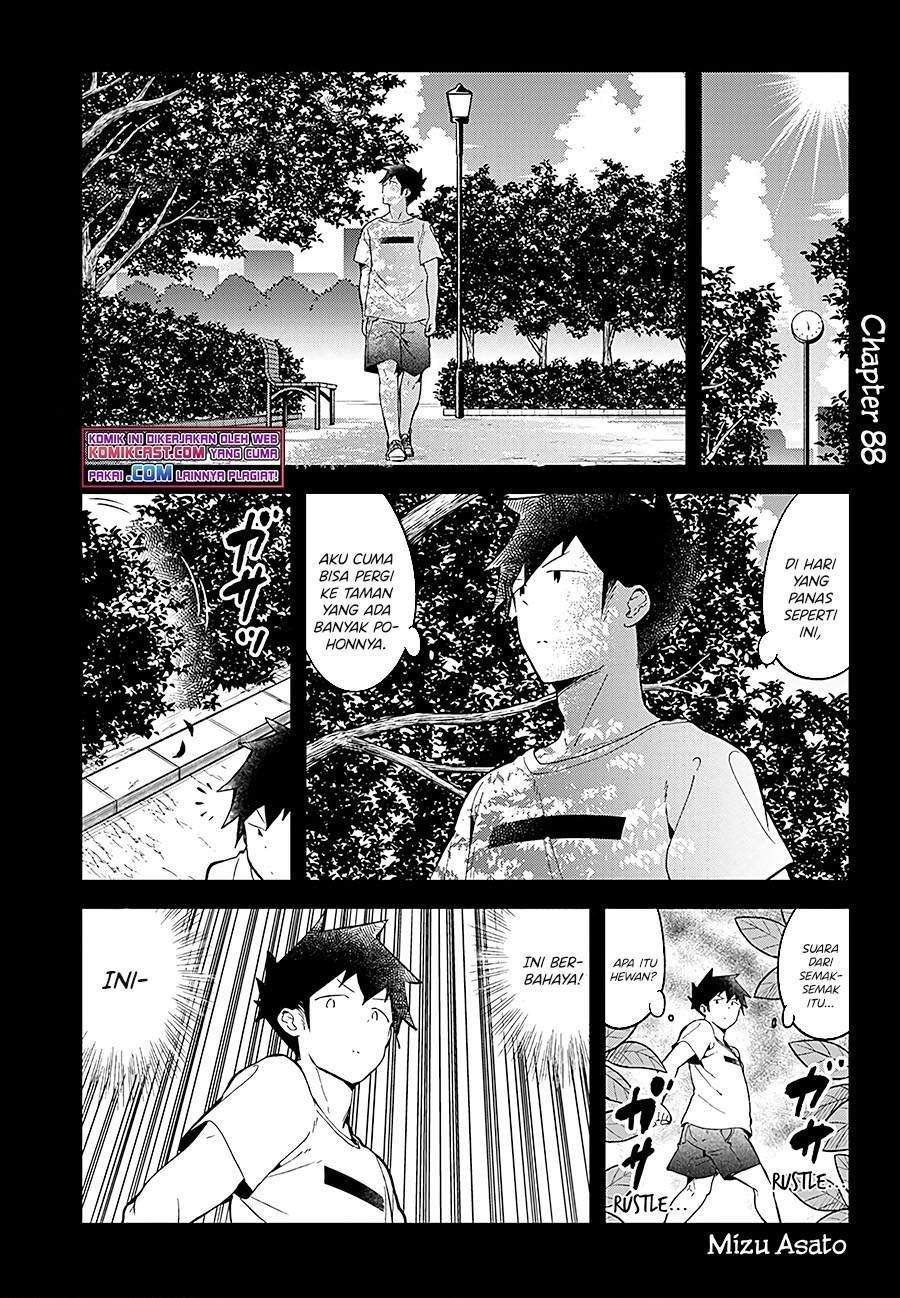 Komik Aharen-san wa Hakarenai Chapter 88 gambar 1