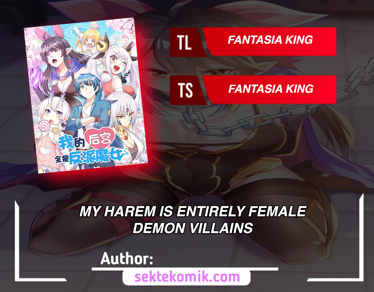 Komik My Harem Is Entirely Female Demon Villains Chapter 13 gambar 1