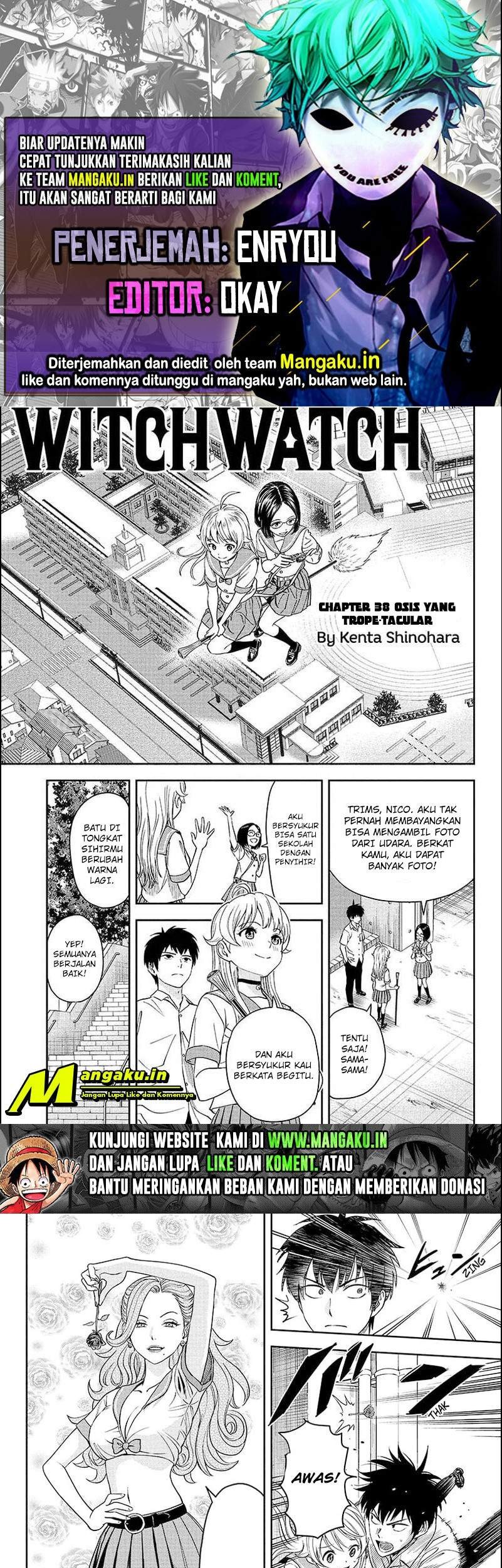 Komik Witch Watch Chapter 38 gambar 1