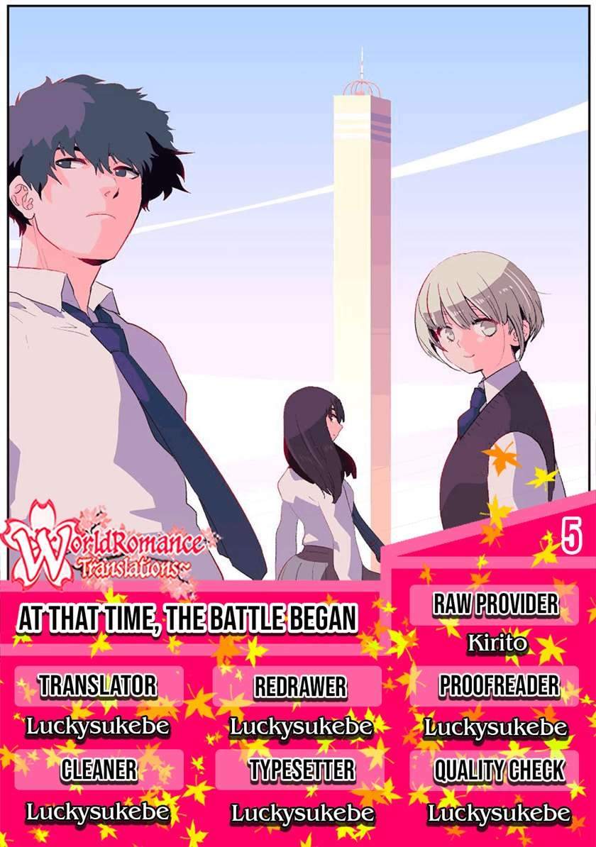 At That Time, The Battle Began Chapter 5 halaman 1