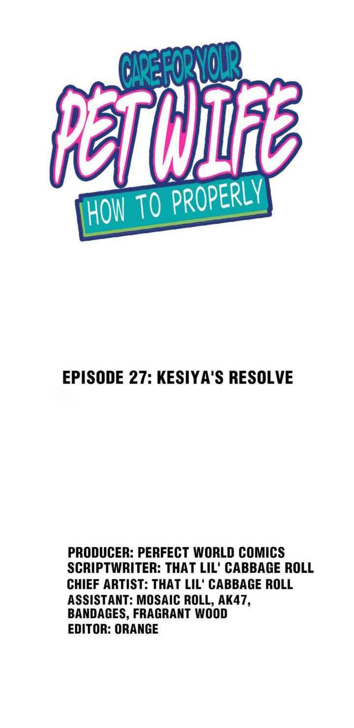 Manhua How To Properly Care For Your Pet Wife Chapter 27 gambar 2