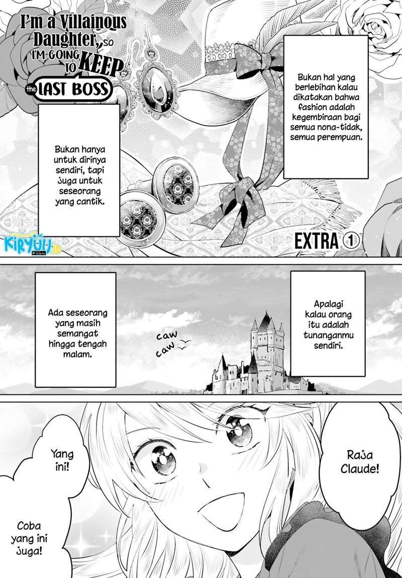 Manga I’m a Villainous Daughter so I’m going to keep the Last Boss Chapter 13 gambar 2