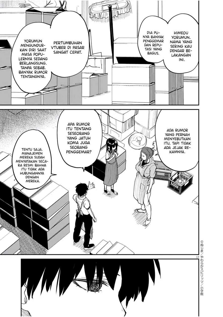 Kaii to Otome to Kamikakushi Chapter 35 - Halaman 17