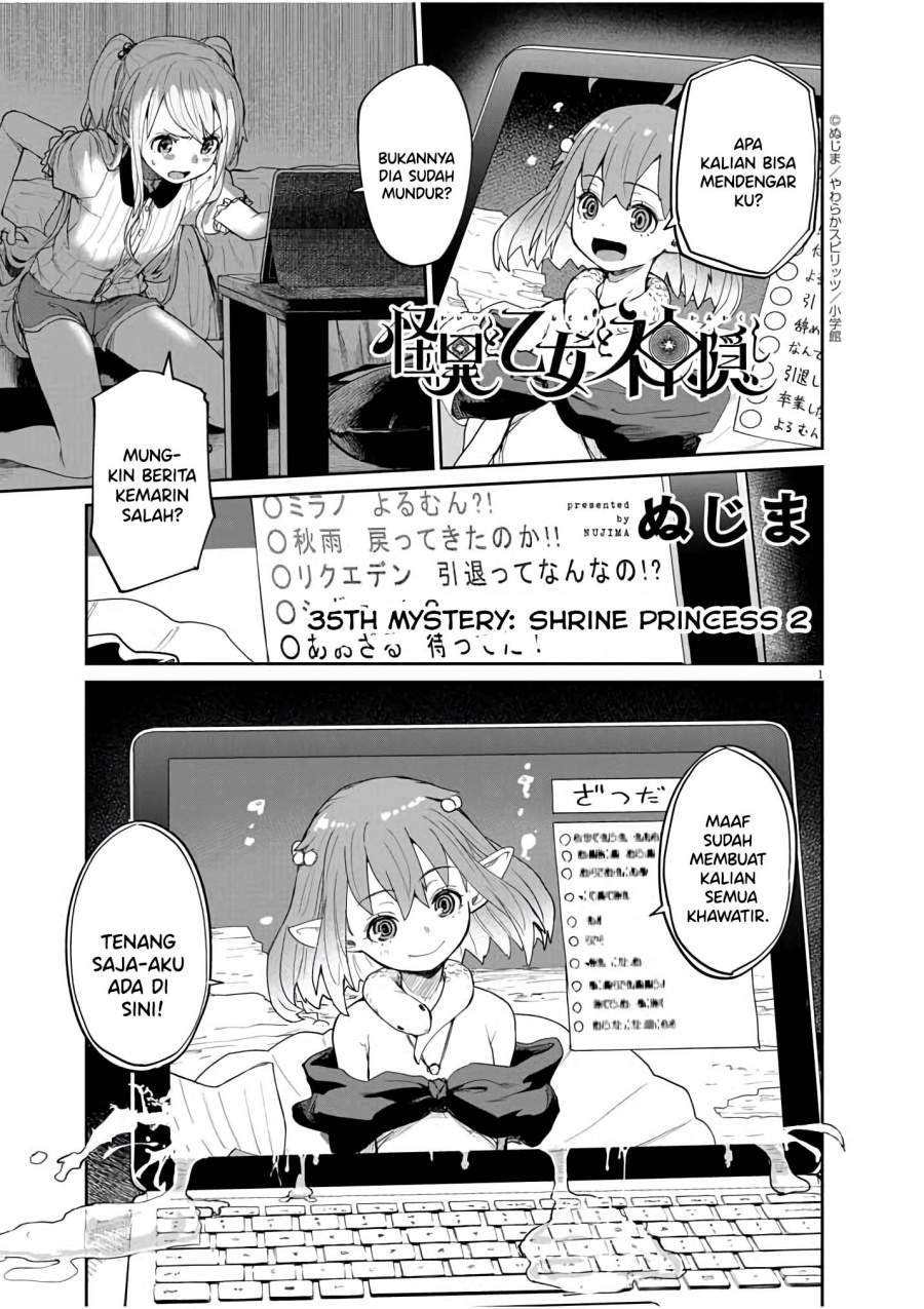 Kaii to Otome to Kamikakushi Chapter 35 - Halaman 2