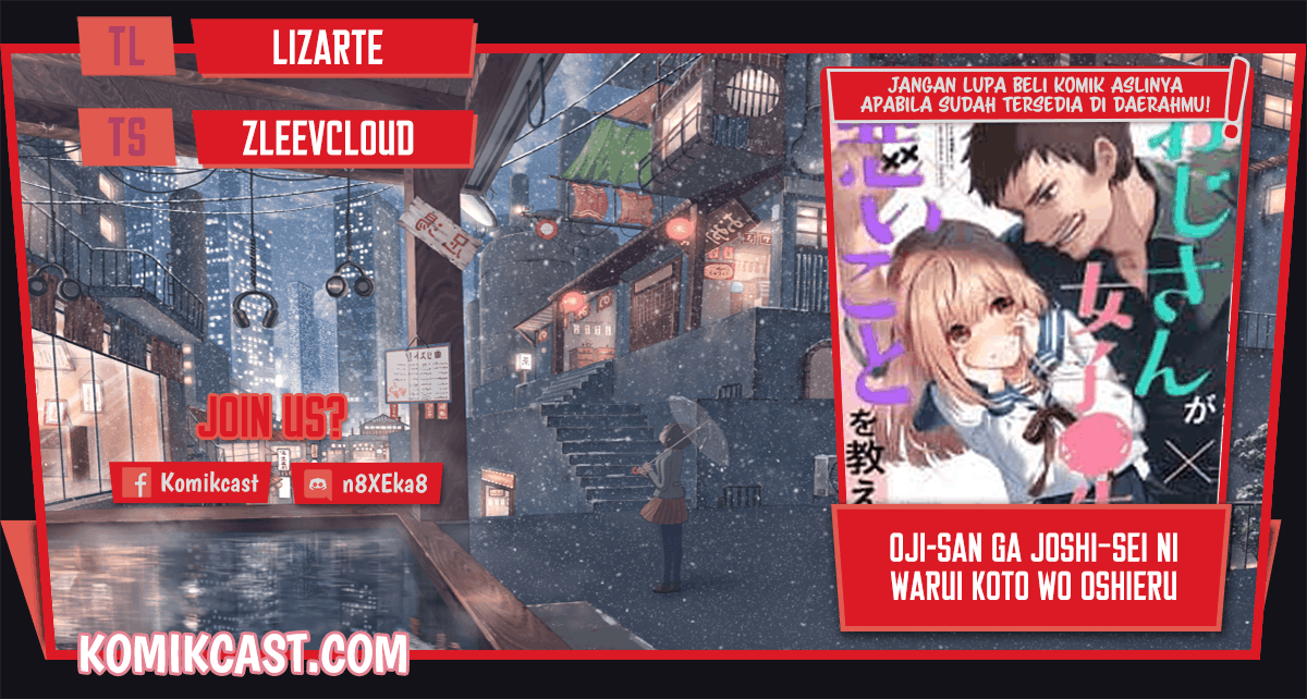 Komik Oji-san ga Joshi●sei ni Warui Koto wo Oshieru hanashi Chapter 23 gambar 1