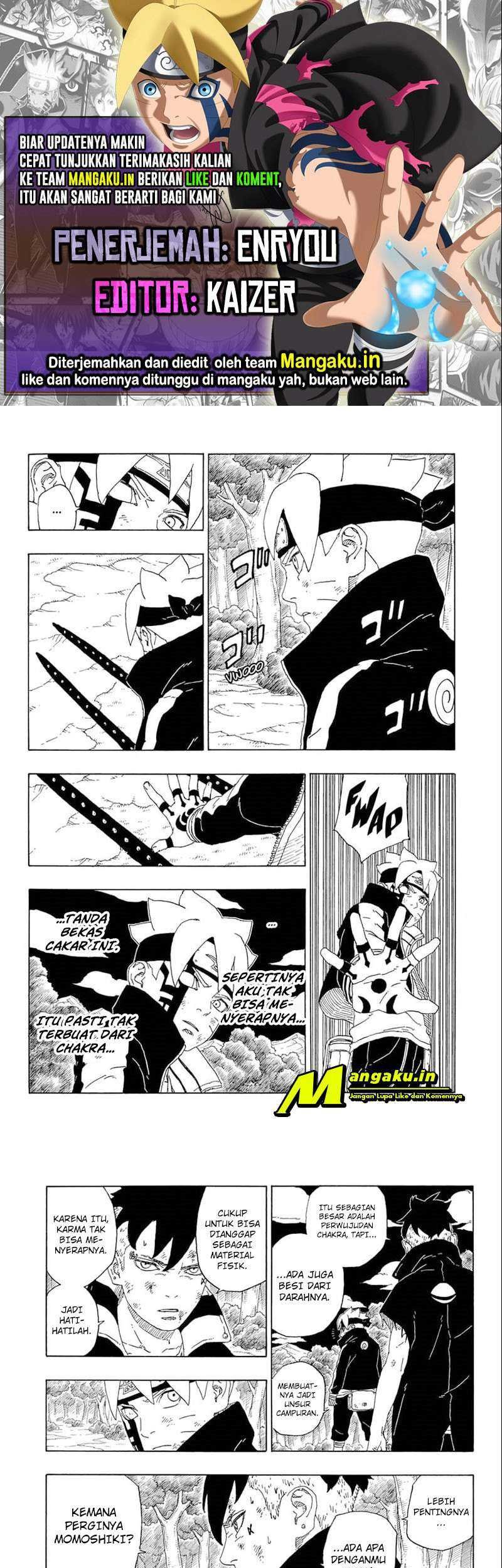 Komik Boruto Chapter 64.2 gambar 1