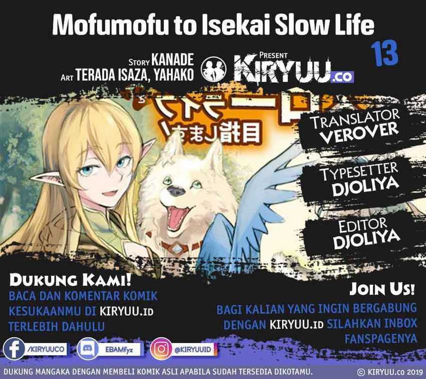 Komik Mofumofu to Isekai Slow Life o Mezashimasu! Chapter 13 gambar 1