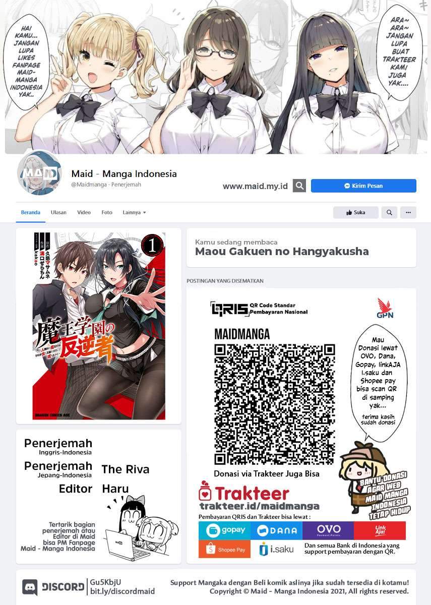 Manga Maou Gakuen no Hangyakusha Chapter 12 gambar 2