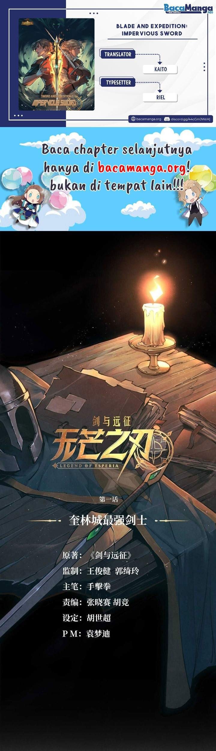 Blade and Expedition: Impervious Chapter 1 halaman 1