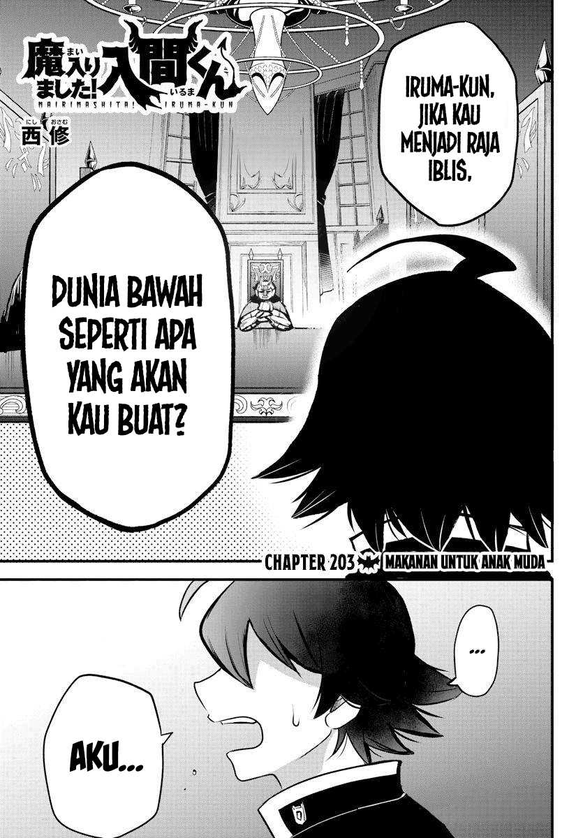 Komik Mairimashita! Iruma-kun Chapter 203 gambar 1
