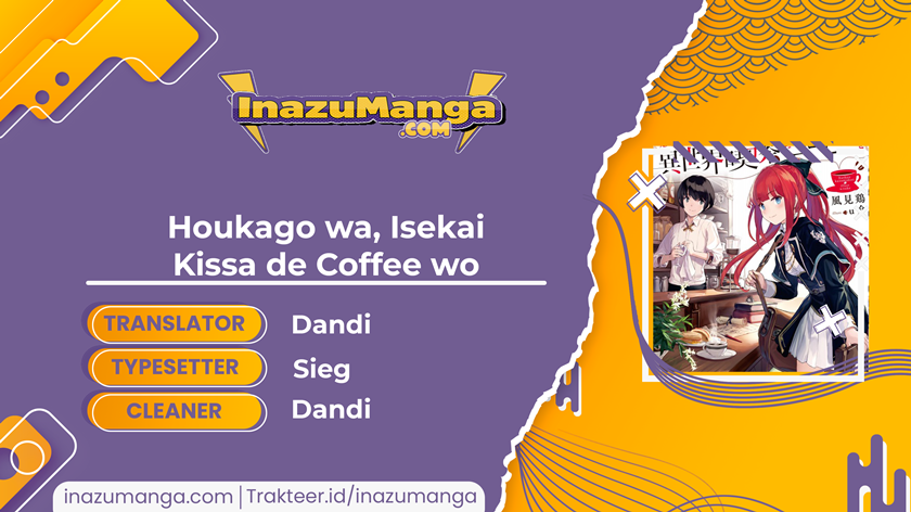 Komik Houkago wa, Isekai Kissa de Coffee wo Chapter 1 gambar 1