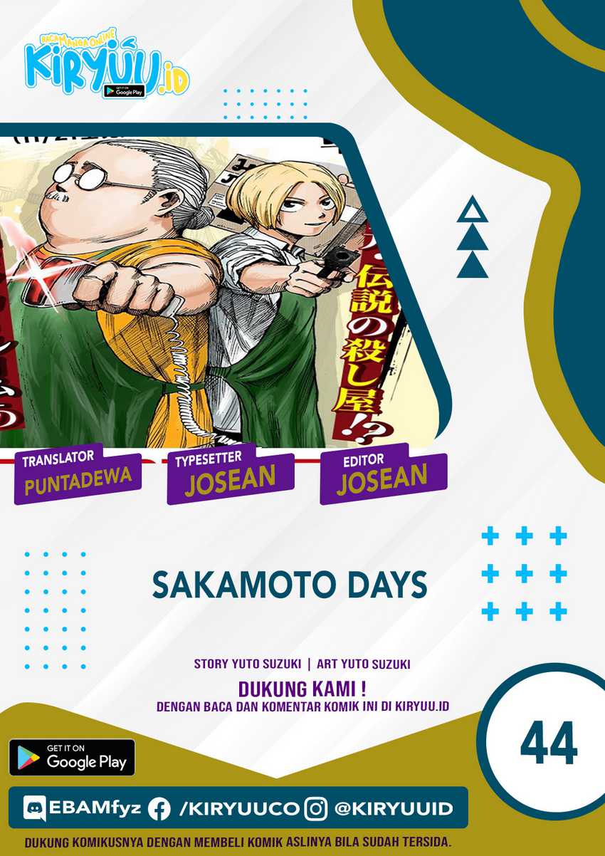 Komik Sakamoto Days Chapter 44 gambar 1