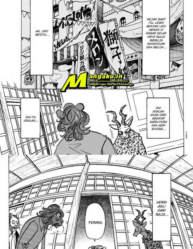 Beastars Chapter 163 - Halaman 18