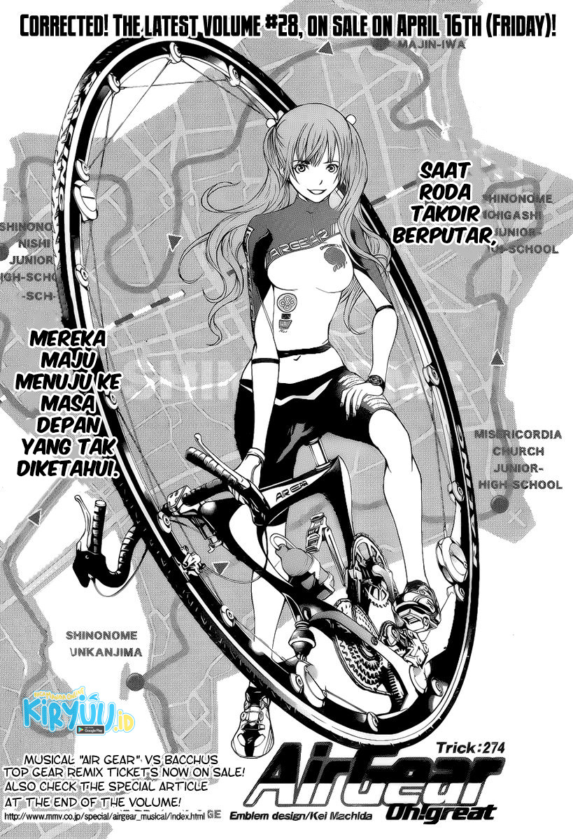 Air Gear Chapter 274 - Halaman 4