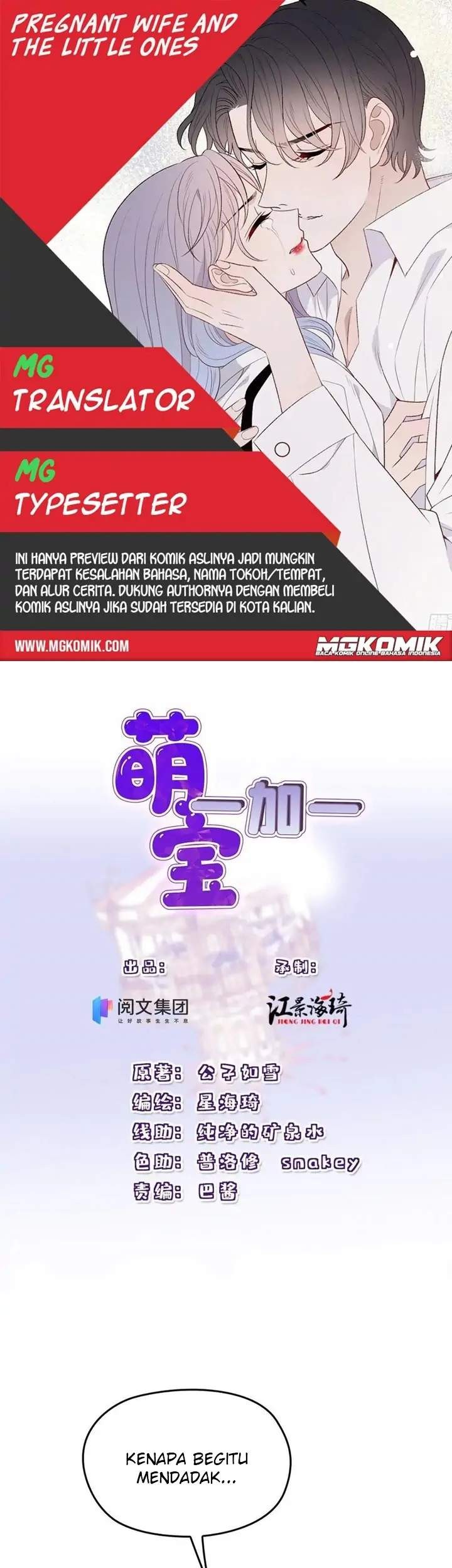 Komik Pregnant Wife, One Plus One Chapter 147 gambar 1
