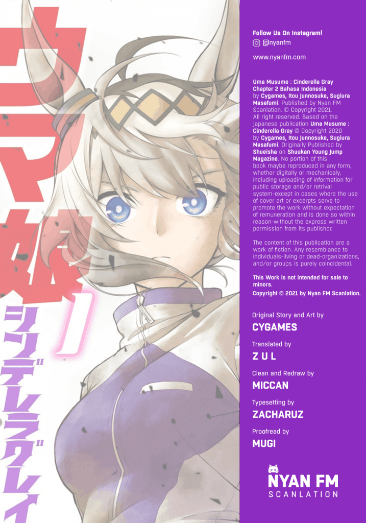 Komik Uma Musume: Cinderella Gray Chapter 2 gambar 1