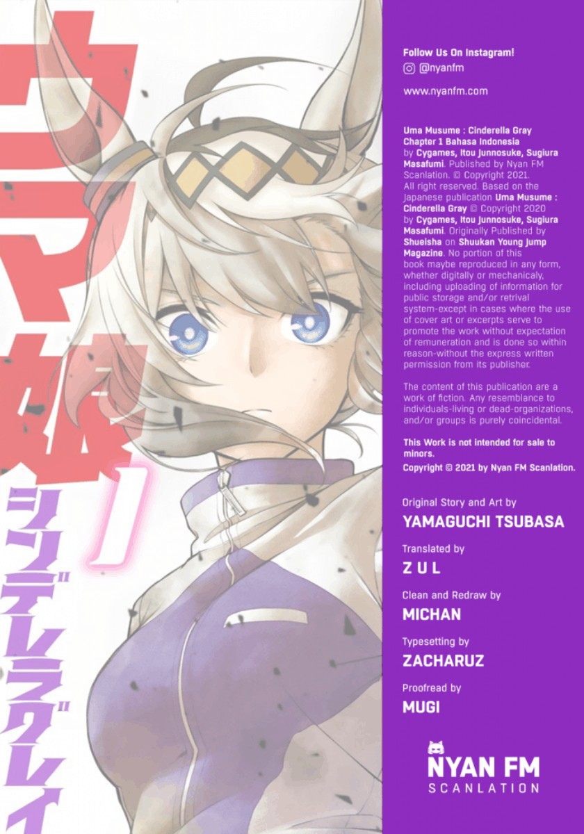 Manga Uma Musume: Cinderella Gray Chapter 1 gambar 2