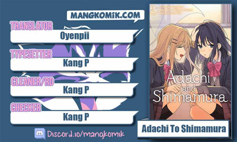 Komik Adachi to Shimamura (YUZUHARA Moke) Chapter 20 gambar 1
