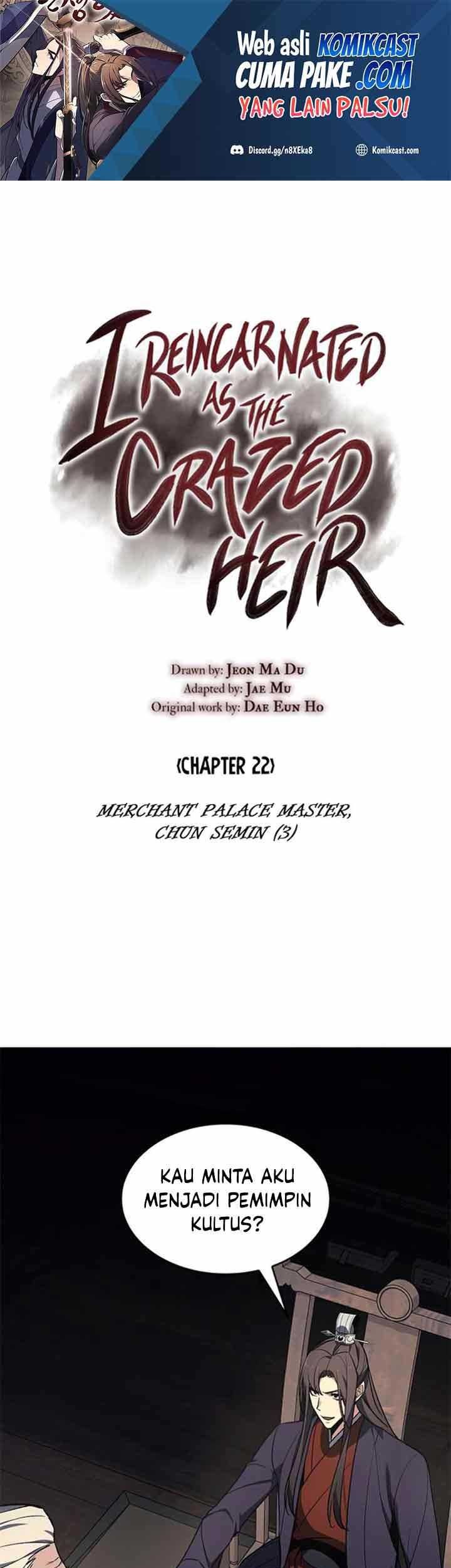 Manhwa I Reincarnated As The Crazed Heir Chapter 22 gambar 2