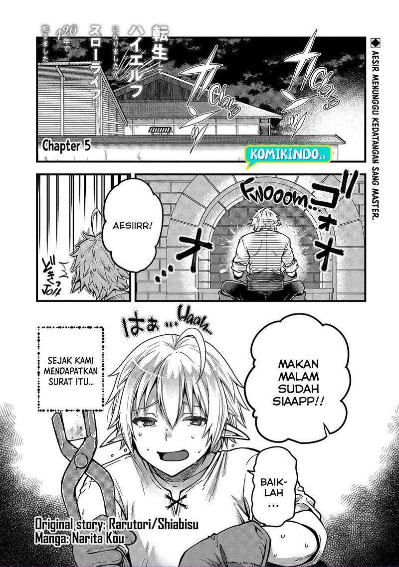 Manga Tensei Shite High Elf ni Narimashitaga, Slow Life wa 120-nen de Akimashita Chapter 5 gambar 2