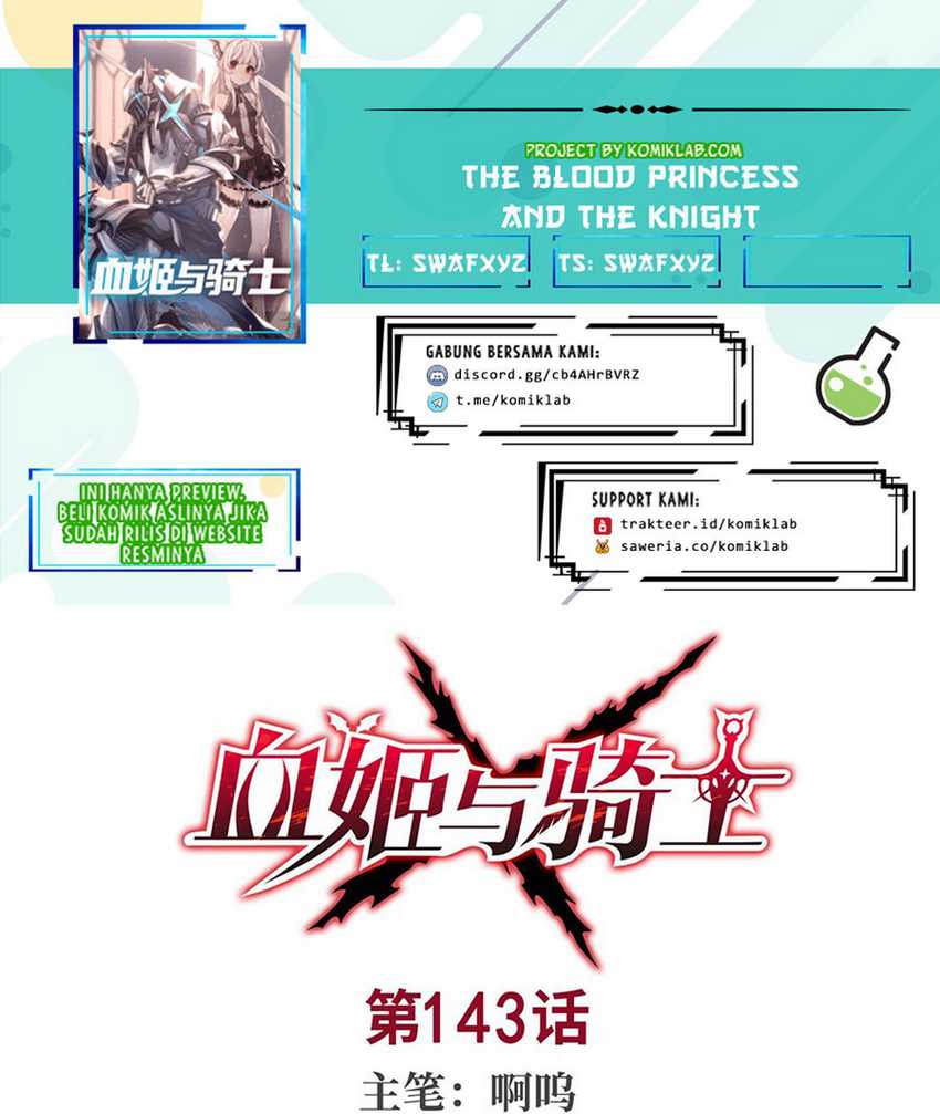 Komik The Blood Princess And The Knight Chapter 143 gambar 1
