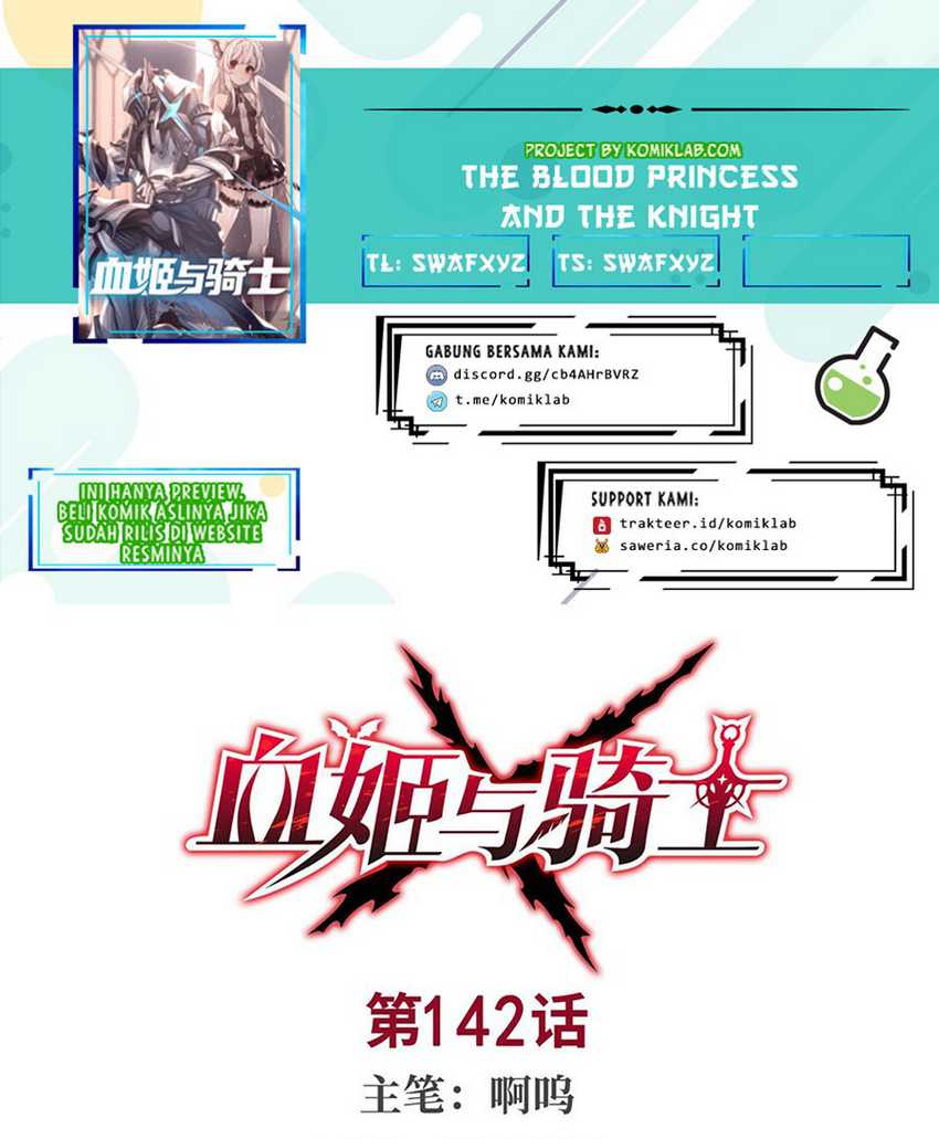 Komik The Blood Princess And The Knight Chapter 142 gambar 1