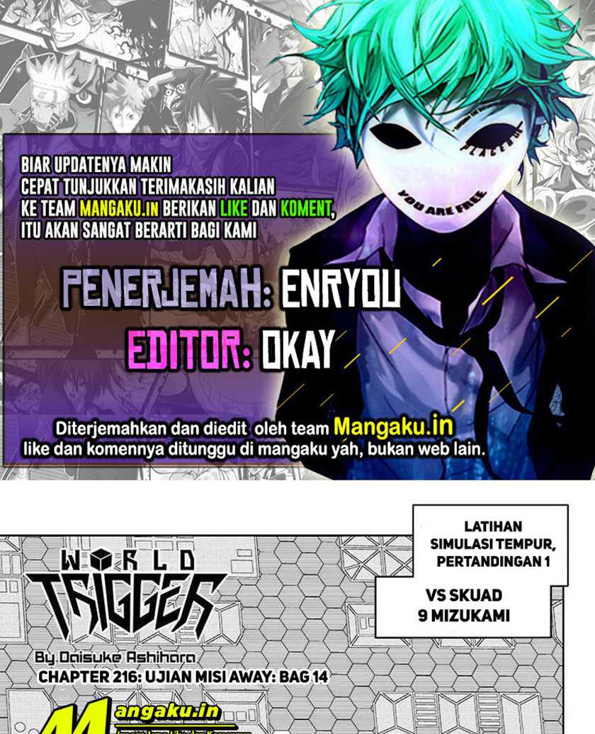 Komik World Trigger Chapter 216 gambar 1