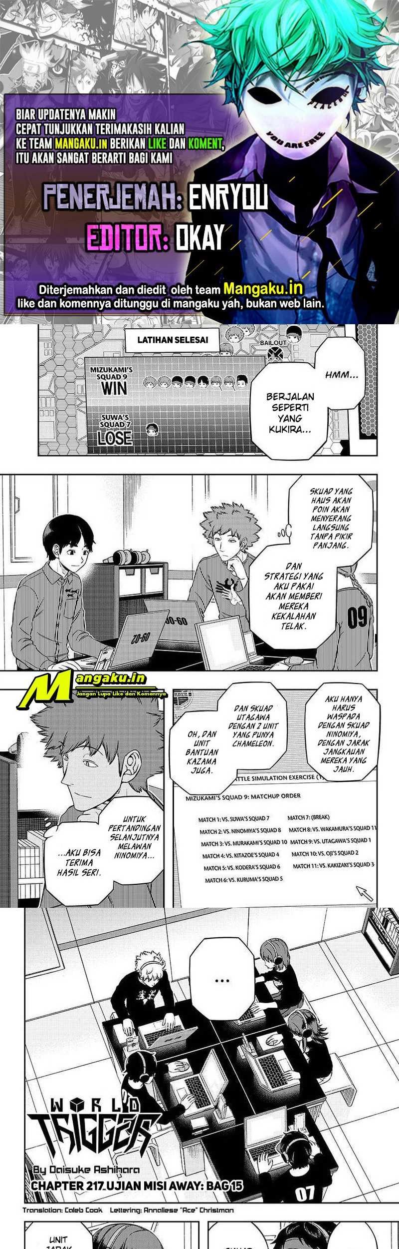 Komik World Trigger Chapter 217 gambar 1