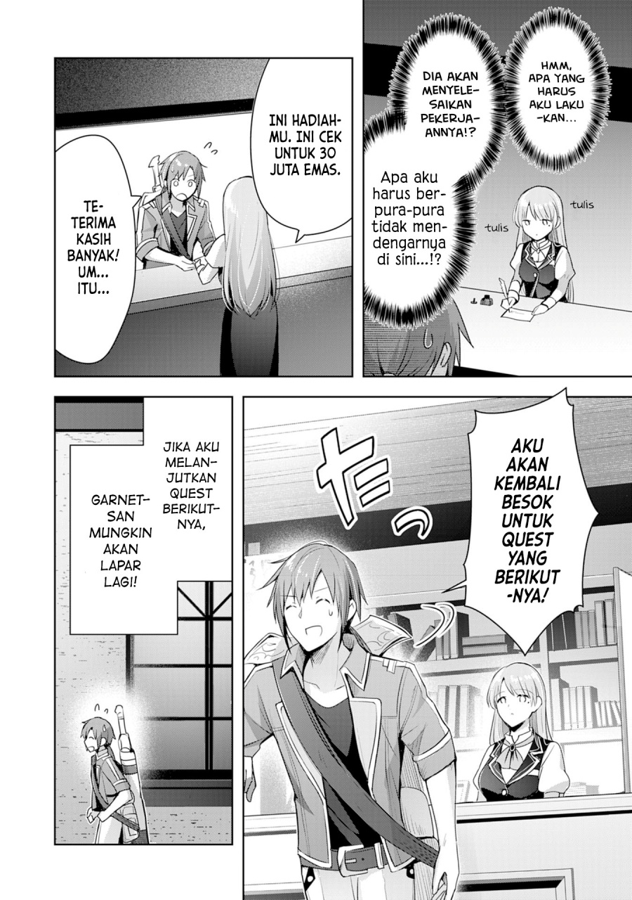 Uketsukejo ni Kokuhaku Shitakute Girudo ni Kayoitsumetara Eiyu ni Natteta Chapter 5 - Halaman 9