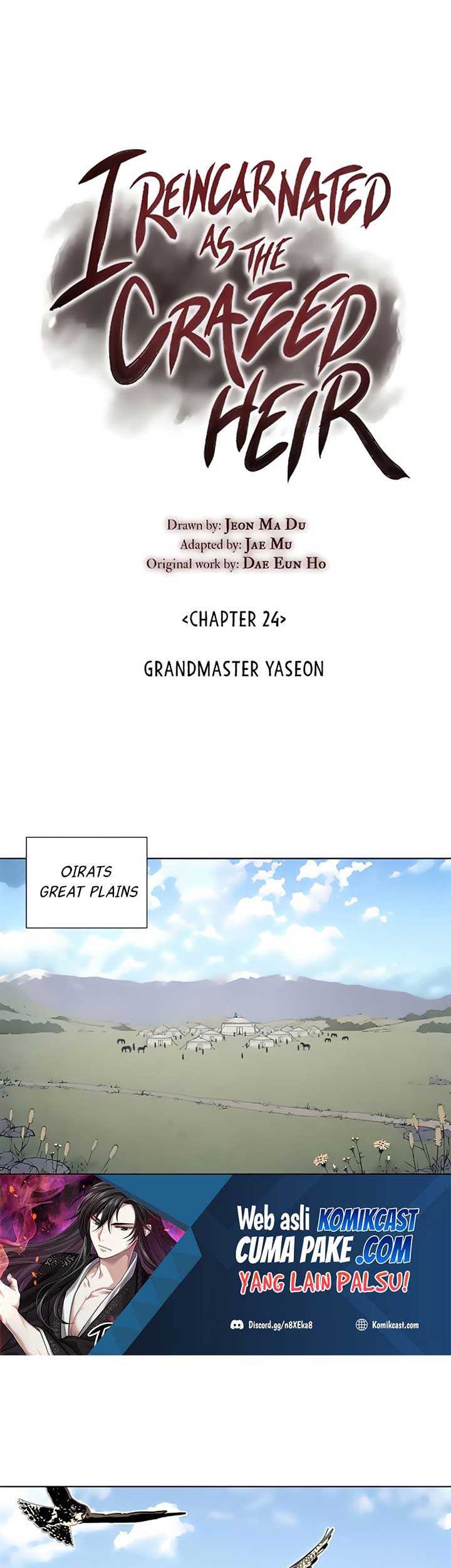 Manhwa I Reincarnated As The Crazed Heir Chapter 24 gambar 2