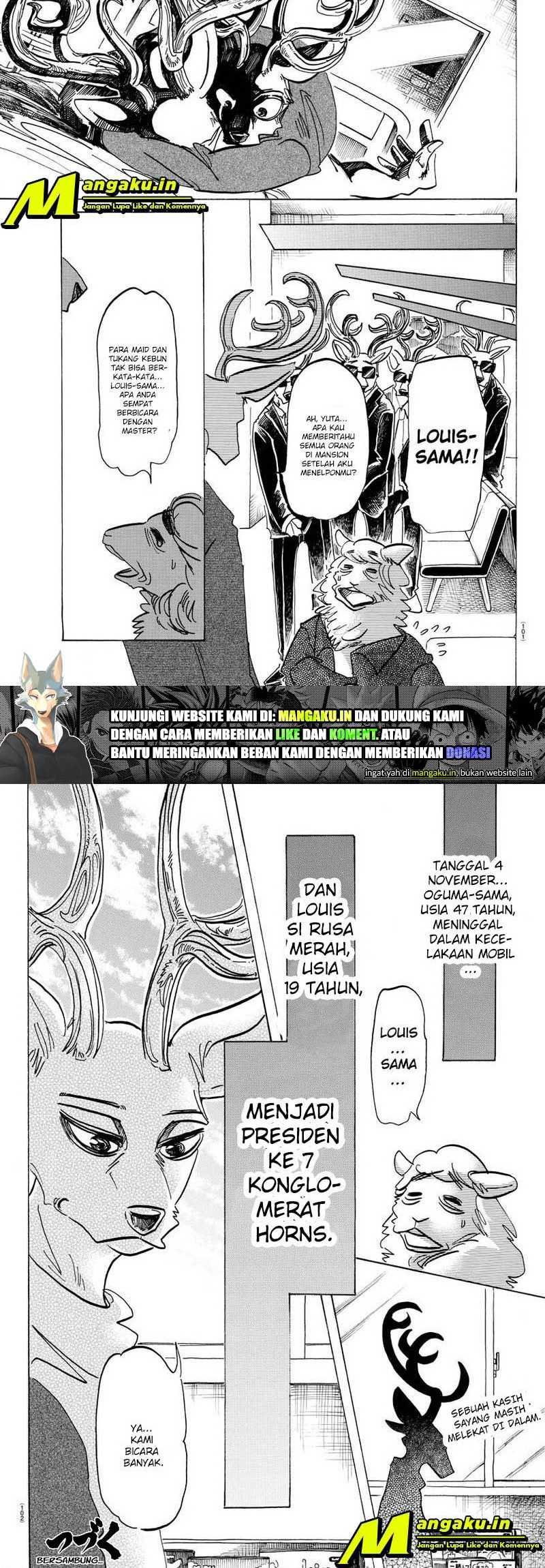 Beastars Chapter 165 - Halaman 13
